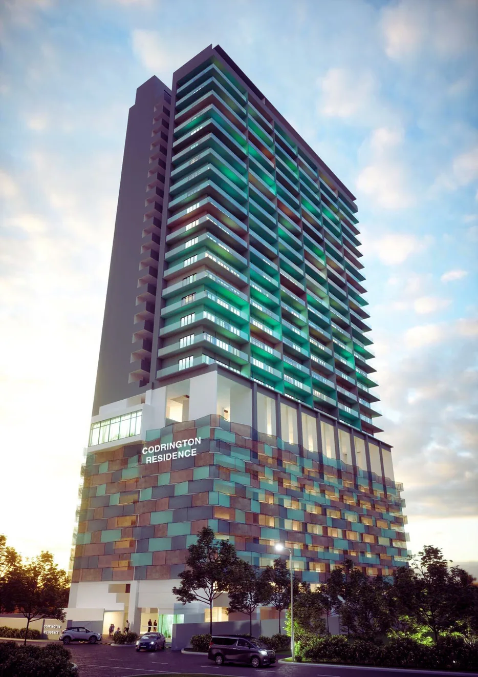 Codrington Residence tower artist impression