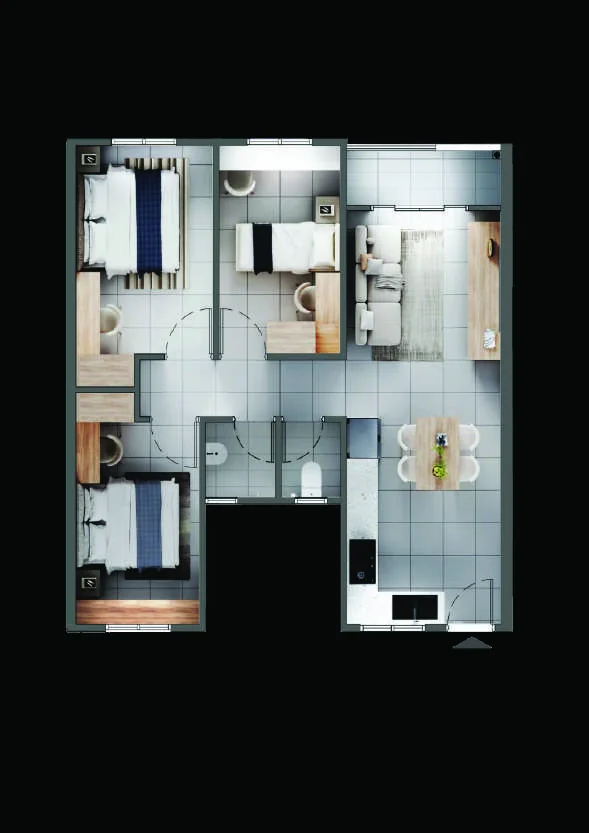 Official D Tiara Type A layout