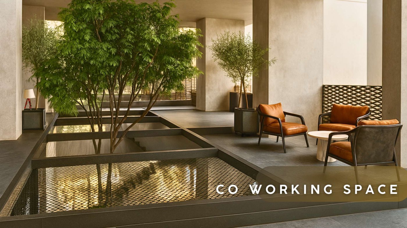 Forescape co-working space facility visual