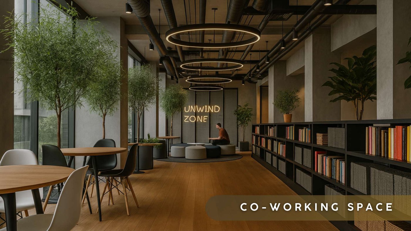 Forescape third co-working space facility visual