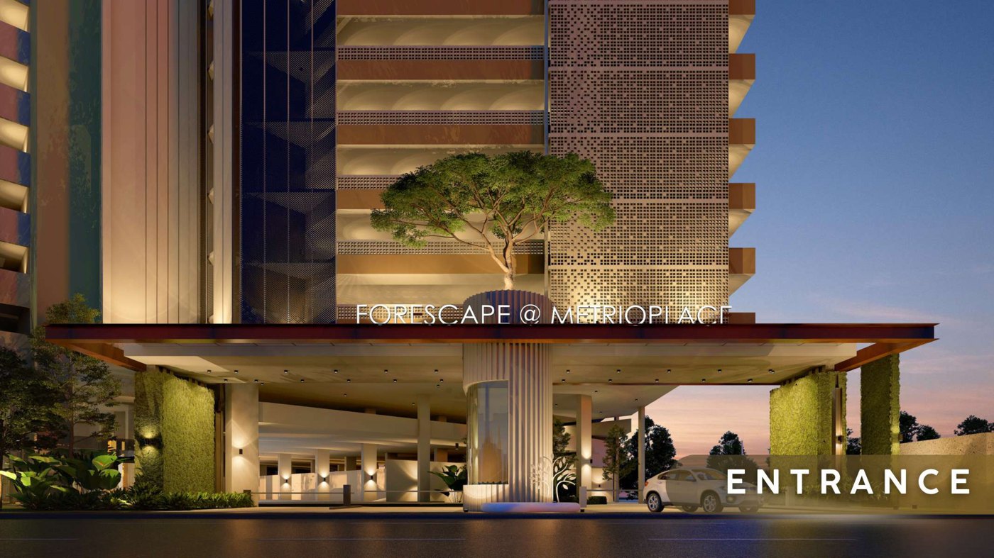 Forescape entrance facility visual