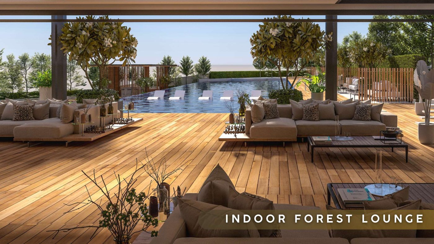 Forescape indoor forest lounge facility visual