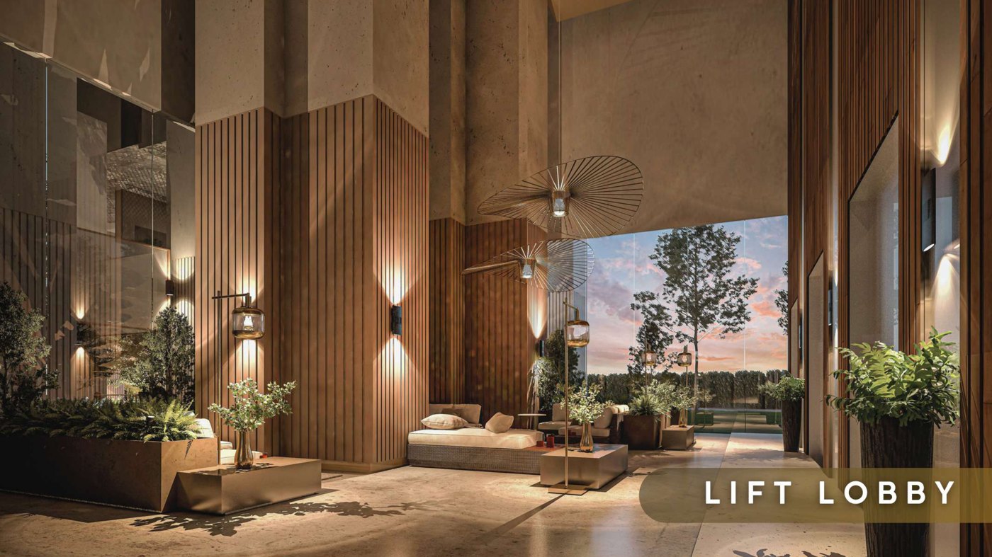 Forescape lift lobby facility visual
