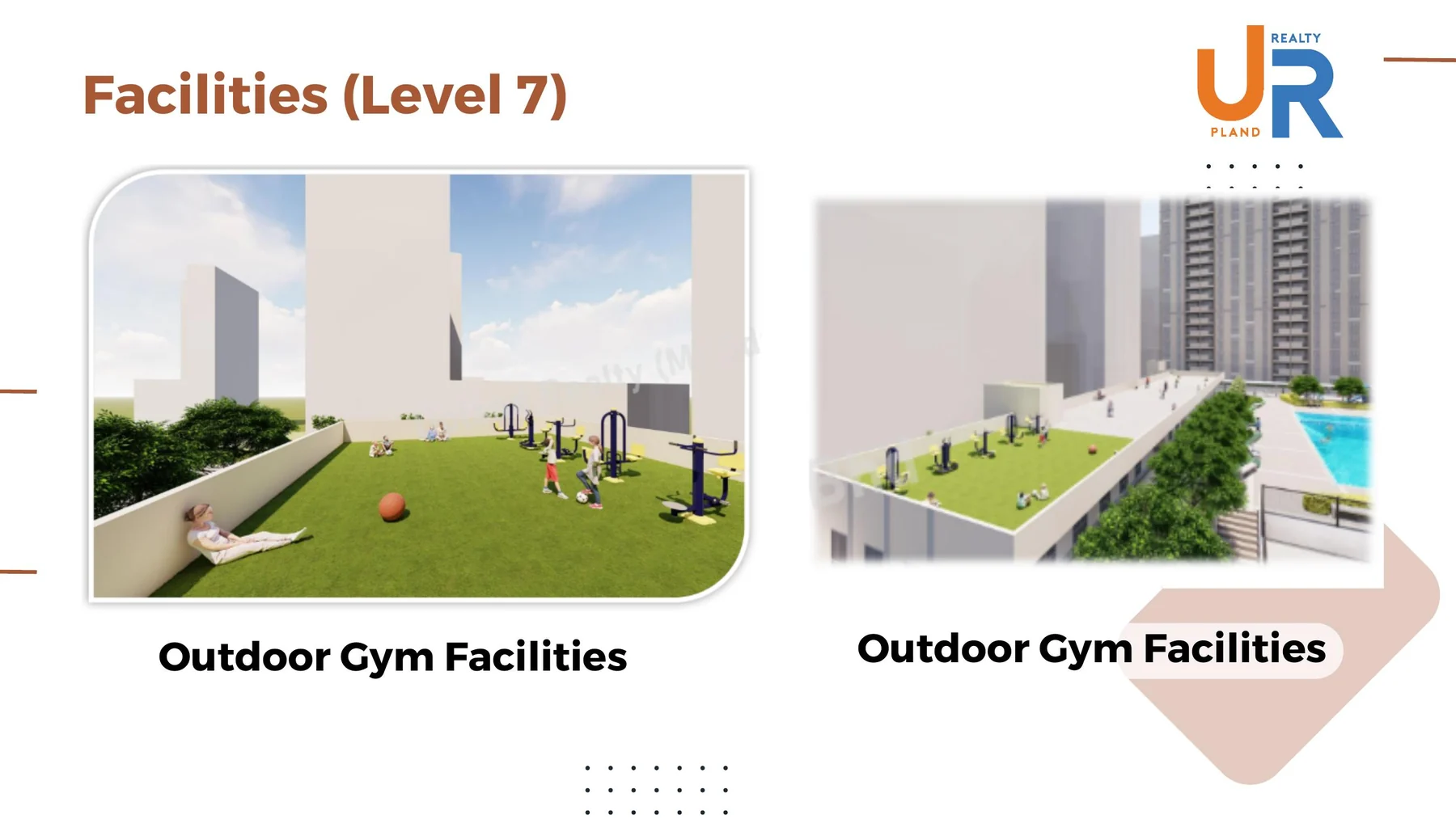 Harbour View Residence Level 7 outdoor gym facilities