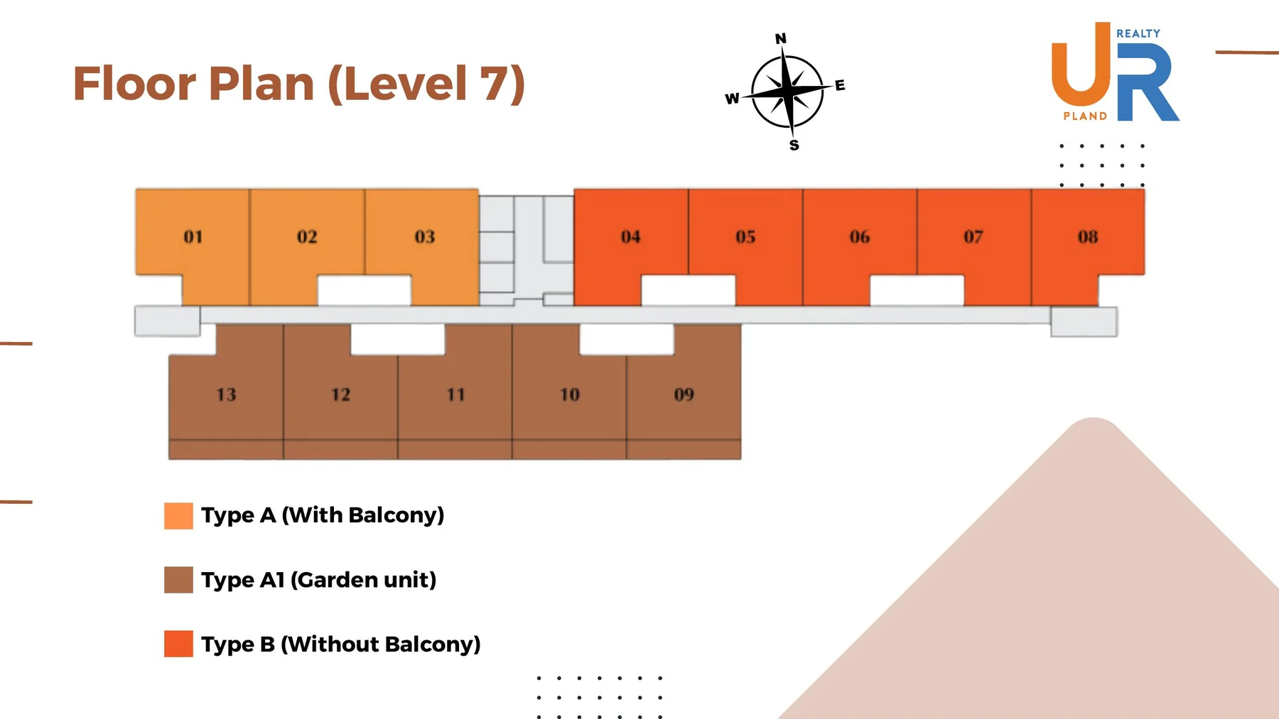 Harbour View Residence Level 7 floor plan