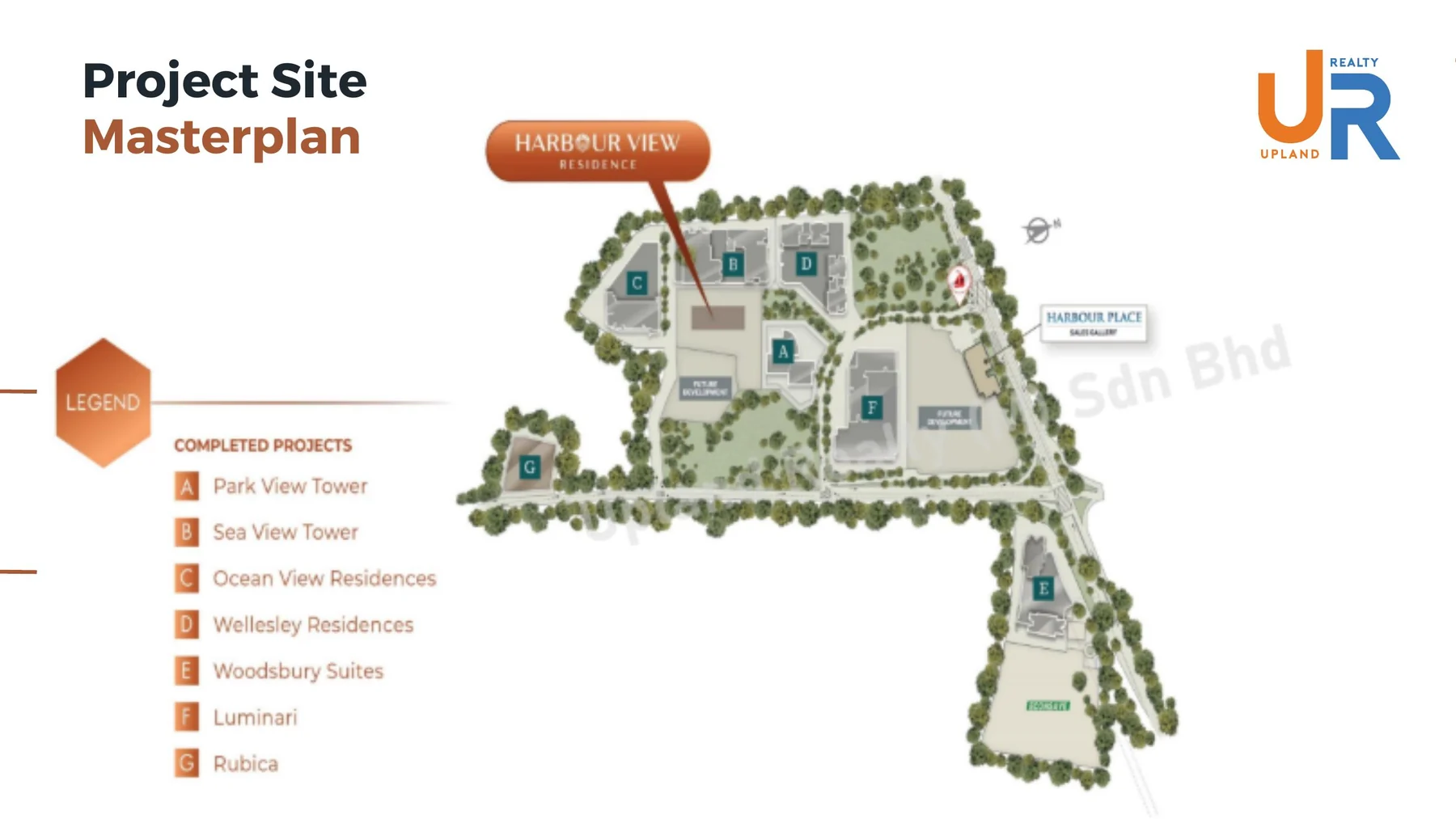 Harbour View Residence site masterplan