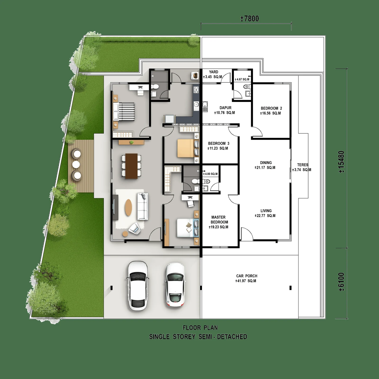 Hijauan Valdor Phase 8 Areca layout plan
