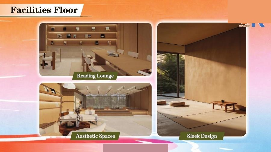 Mezon glass gym and reading lounge facility impression