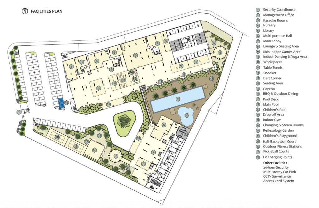 Montview Residence facilities plan