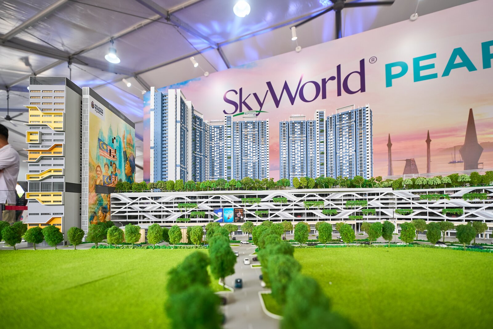 SkyWorld Pearlmont Seberang Jaya project model