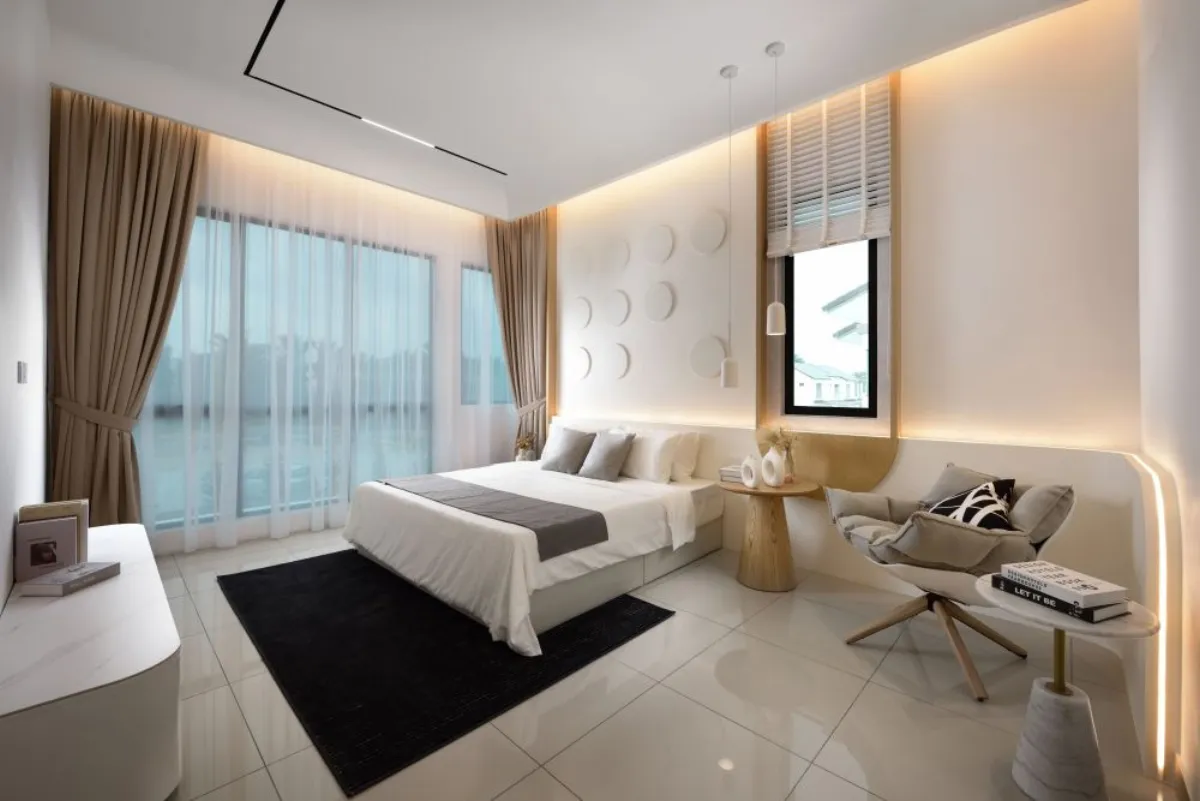 Residensi Merbok show-unit bedroom