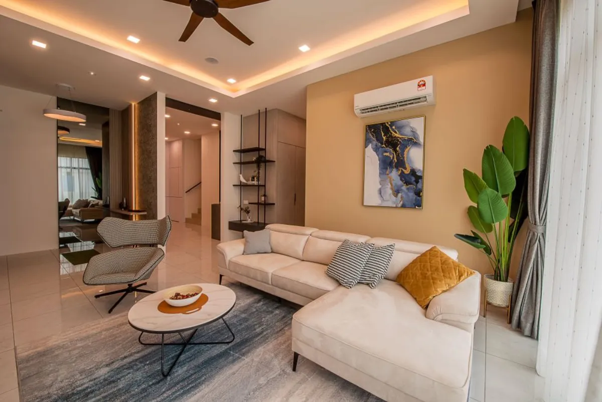 Residensi Merbok show-unit living room
