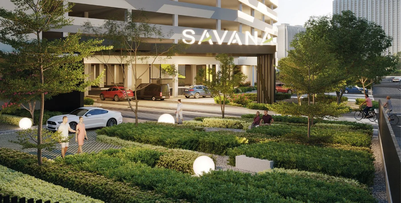 Savana entrance statement at Utropolis Batu Kawan