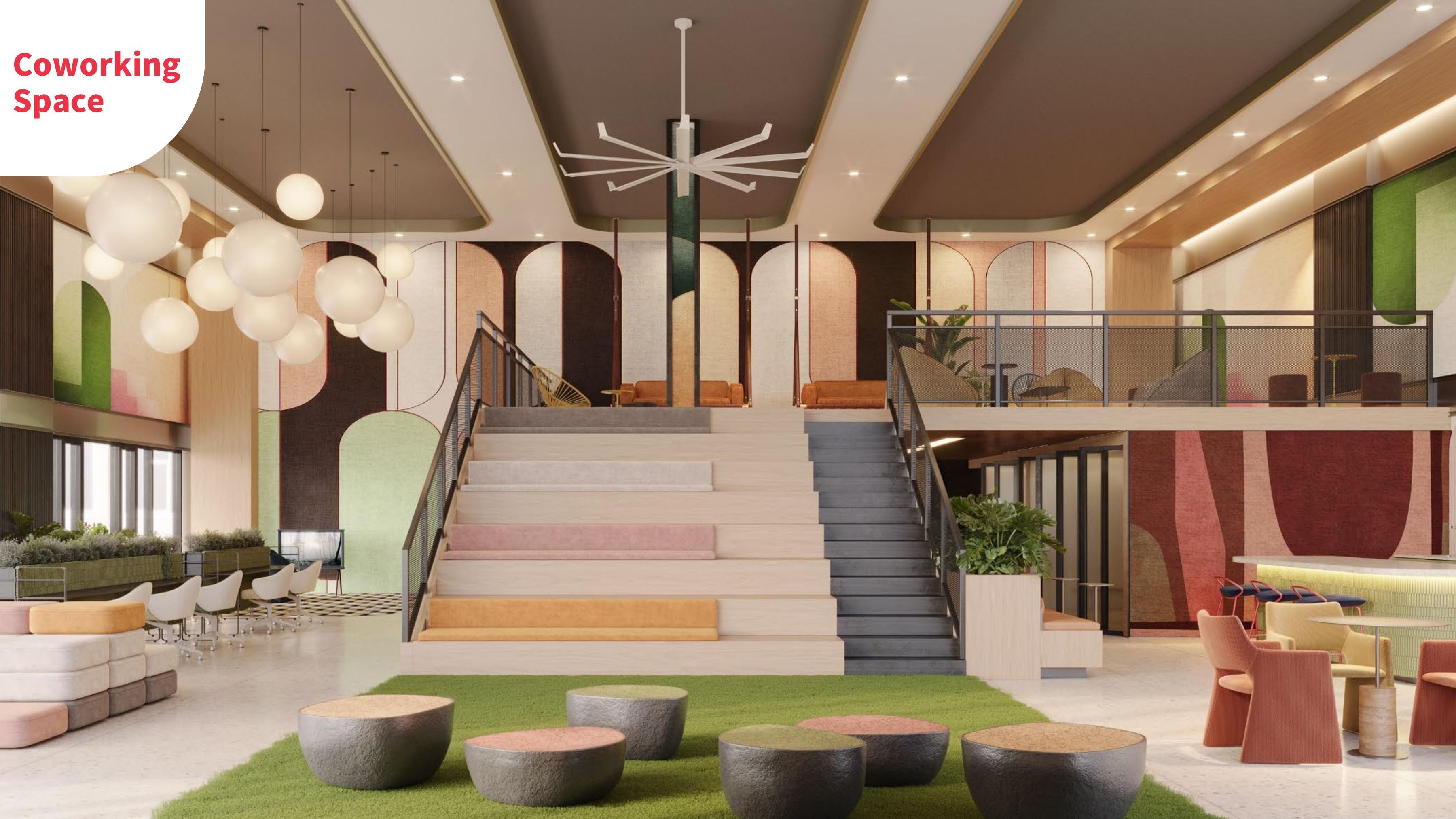Seiras Residences coworking space impression
