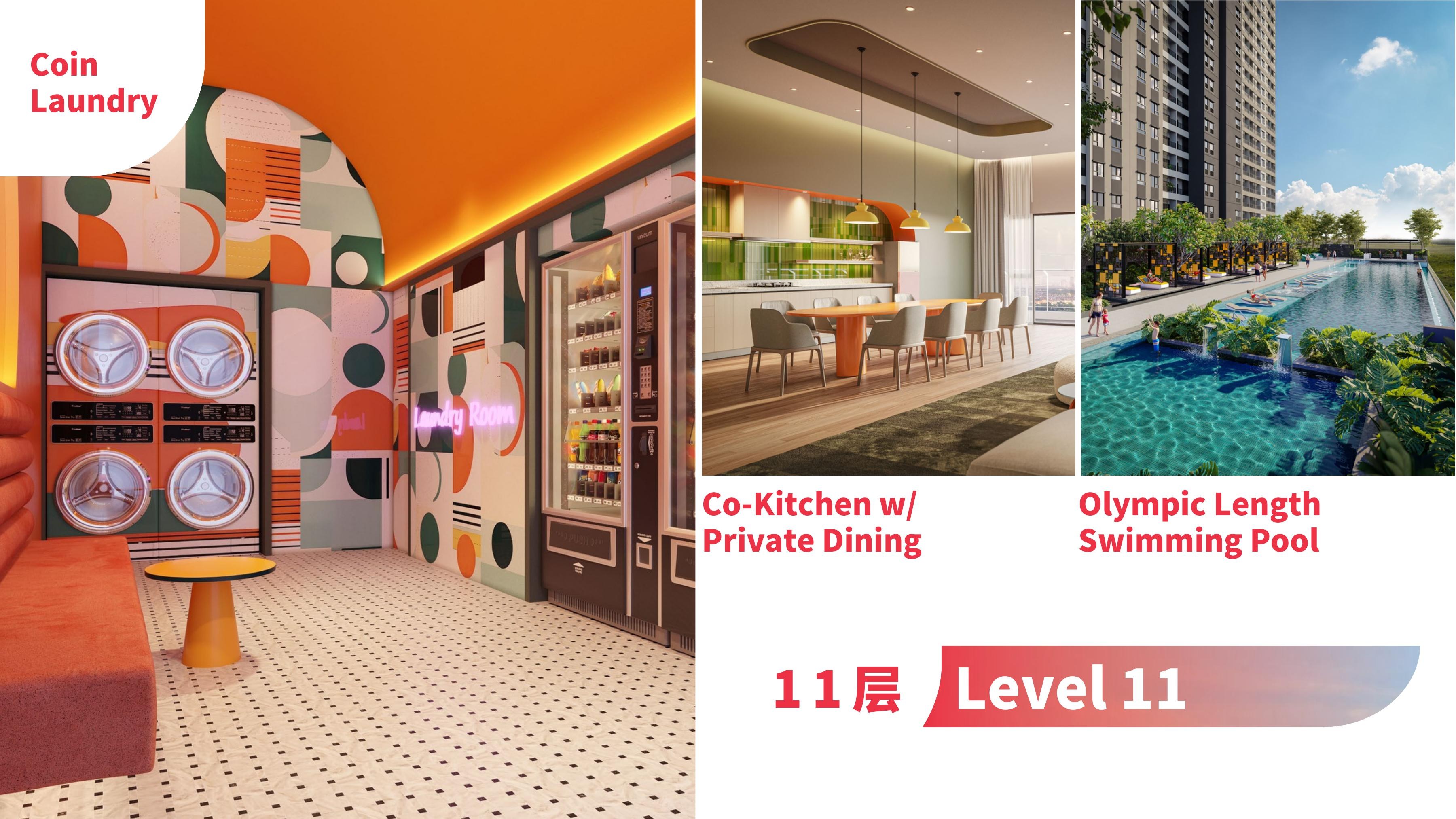 Seiras Residences Level 11 lifestyle facility impressions