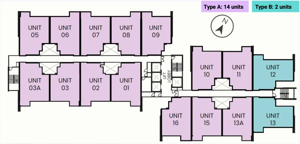 Sevora Residence floor plan