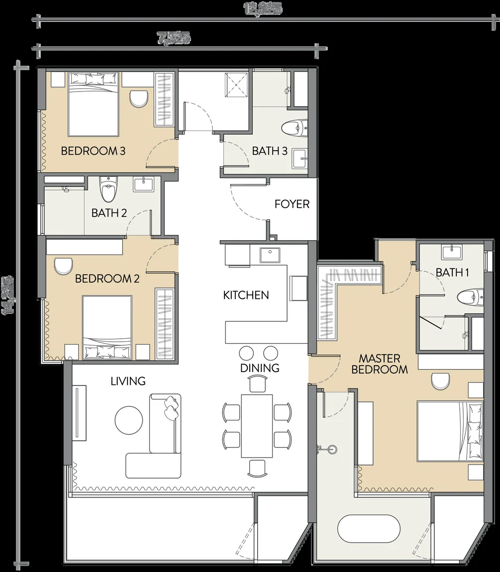 Official The Crown Type D layout