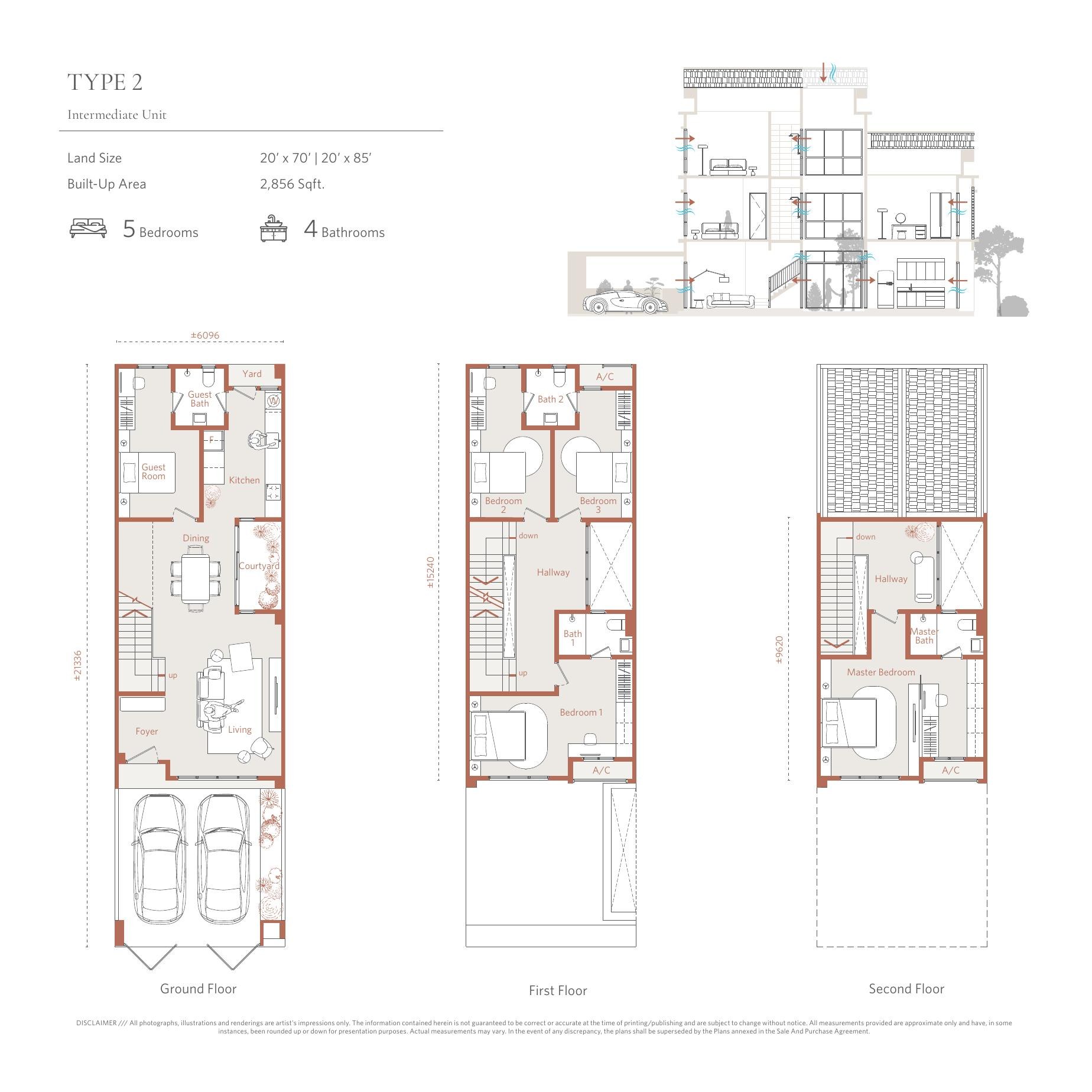 Viluxe Type 2 official floor plan